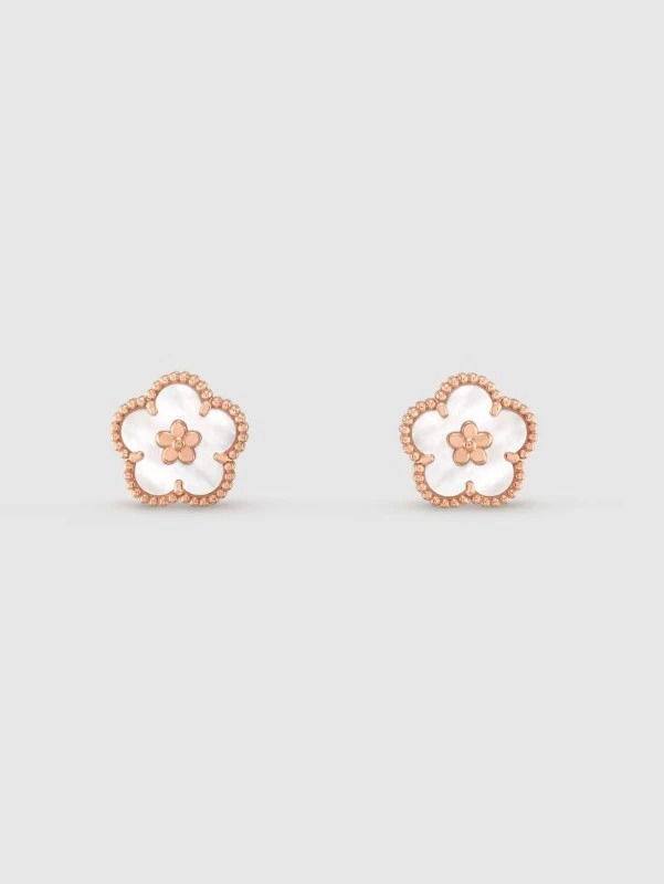 Pendientes Lucky Spring, flor de ciruelo